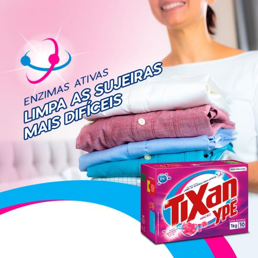 Lava roupas em pó maciez Tixan 1kg - Imagem em destaque