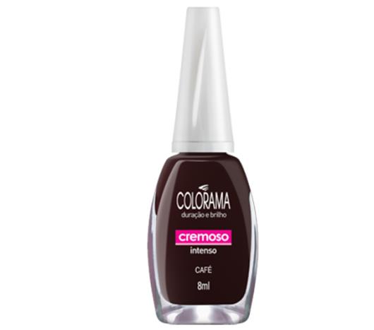 Esmalte Colorama cremoso café 8ml - Imagem em destaque