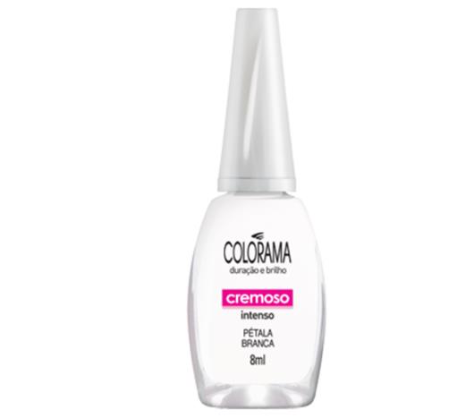 Esmalte Colorama cremoso pétala branca 8ml - Imagem em destaque