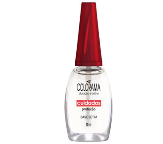 Esmalte Colorama cuidados base setim 8ml - Imagem em destaque