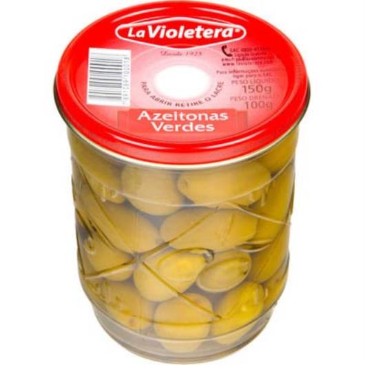 Azeitona La Violeta verde 100g - Imagem em destaque