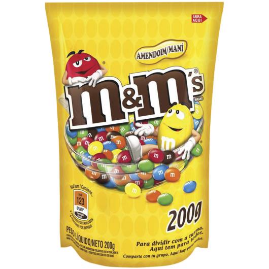 Confete M&M's de chocolate com amendoim 200g - Imagem em destaque