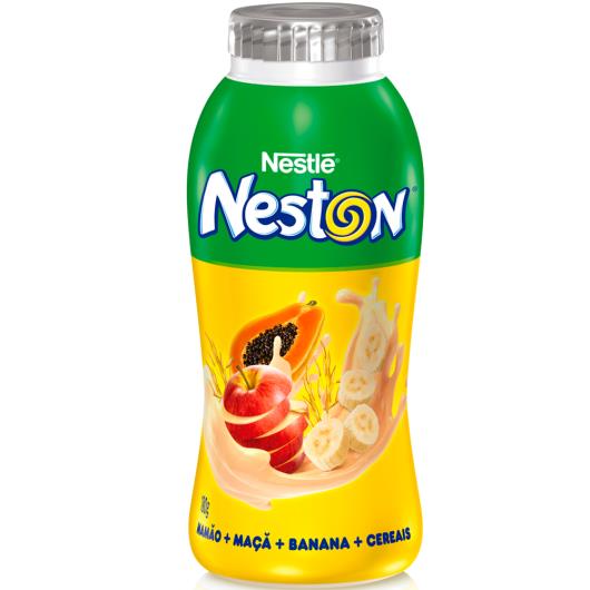 Bebida Láctea NESTON Mamão, Maçã, Banana e Cereais 180g - Imagem em destaque
