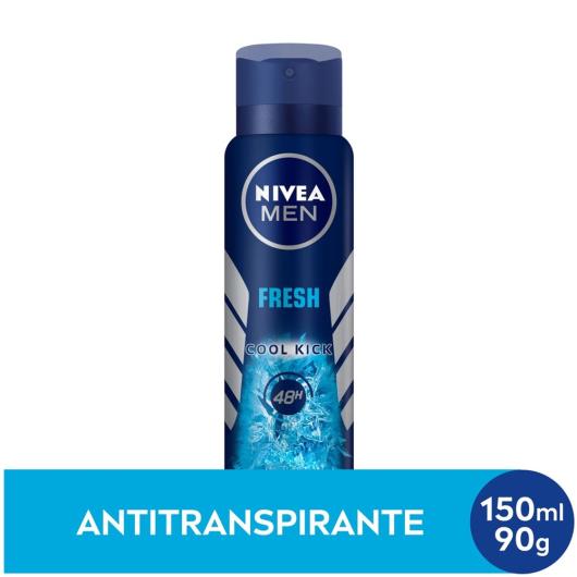 Desodorante Antitranspirante Aerosol NIVEA Cool Kick 150ml - Imagem em destaque