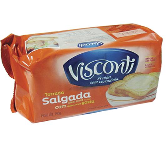 Torrada Visconti salgada 140g - Imagem em destaque