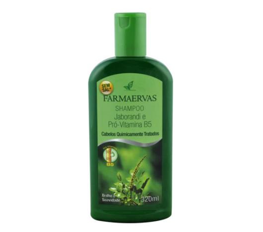 Shampoo Farmaervas jaborandi pró-vitamina B5 320ml - Imagem em destaque
