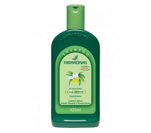 Shampoo Farmaervas de chá verde 320ml - Imagem em destaque
