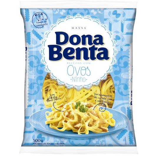 Macarrão Dona Benta c/ Ovos Ninho 500g - Imagem em destaque