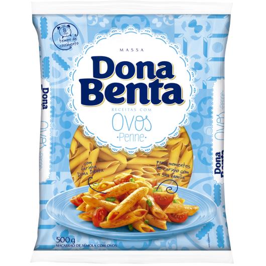 Macarrão com ovos penne Dona Benta 500g - Imagem em destaque