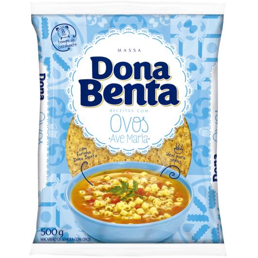 Macarrão com ovos ave maria Dona Benta 500g - Imagem em destaque