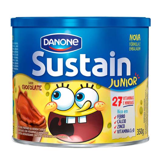 Pó para Preparo de Bebida Sustain Jr. Chocolate 350g - Imagem em destaque