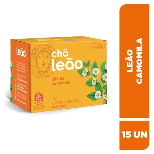 Chá Leão Camomila Envelope 1.6gx15 - Imagem em destaque