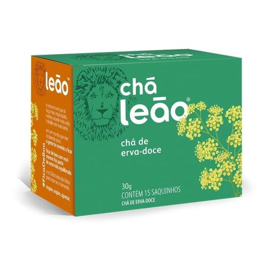 Chá Erva-Doce Chá Leão Caixa 24g 15 Unidades - Imagem em destaque