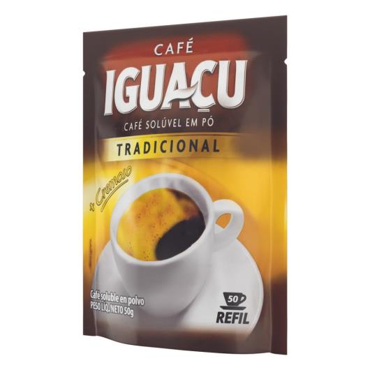 Café Solúvel Iguaçu Tradicional em Pó Sachê 50g - Imagem em destaque