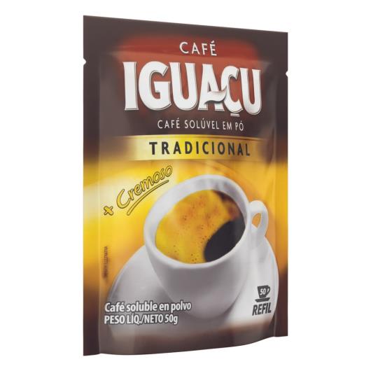 Café Solúvel Iguaçu Tradicional em Pó Sachê 50g - Imagem em destaque