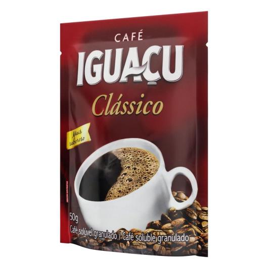 Café clássico granulado solúvel sachê Iguaçu 50g - Imagem em destaque