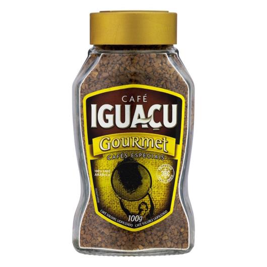 Café Solúvel Liofilizado Iguaçu Gourmet Vidro 100G - Imagem em destaque