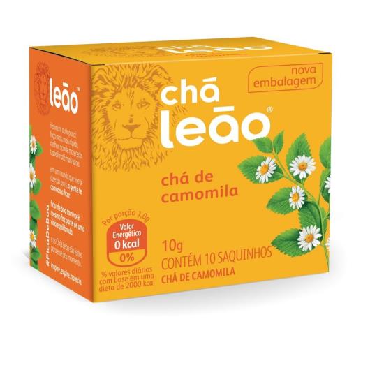 Chá Leão camomila 10g - Imagem em destaque