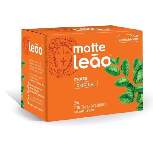 Chá Leão matte natural 24g - Imagem em destaque