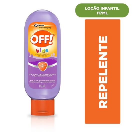 Repelente Loção Off! Kids Squeeze 117ml - Imagem em destaque