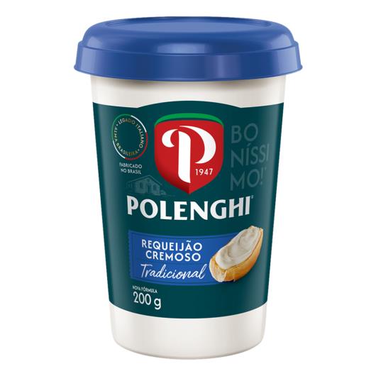 Requeijão Polenghi Tradicional Cremoso Copo 200g - Imagem em destaque