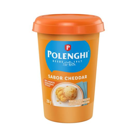 Requeijão Polenghi cremoso sabor cheddar 200g - Imagem em destaque