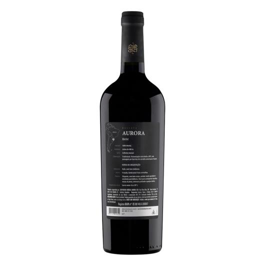 Vinho Nacional Tinto Seco Reserva Aurora Merlot Garrafa 750ml - Imagem em destaque