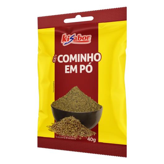 Cominho em Pó Kisabor Pacote 40g - Imagem em destaque