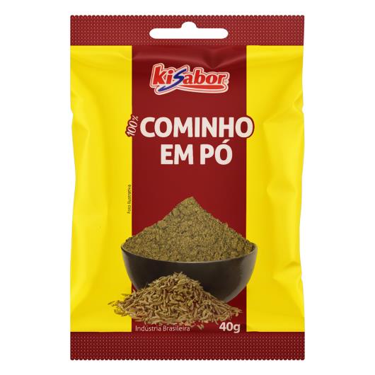 Cominho em Pó Kisabor Pacote 40g - Imagem em destaque