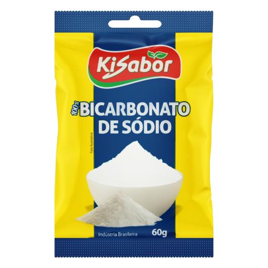 Bicarbonato de Sódio Kisabor Pacote 60g - Imagem em destaque