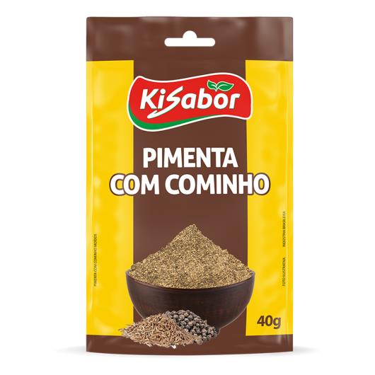 Tempero Pimenta com Cominho Kisabor 40g - Imagem em destaque