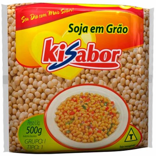 Soja em grão Kisabor 500g - Imagem em destaque