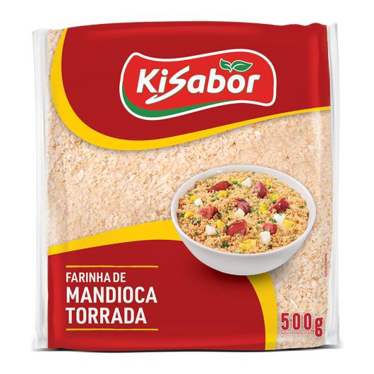 Farinha de mandioca torrada Kisabor 500g - Imagem em destaque