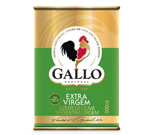 Azeite de oliva extra virgem Gallo lata 500ml - Imagem em destaque