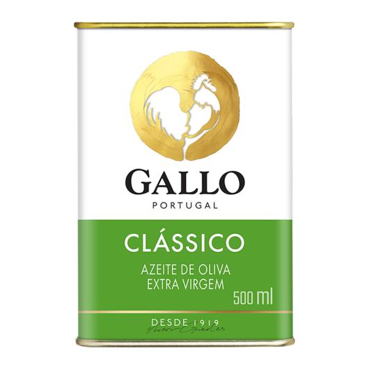 Azeite de Oliva Extra Virgem Clássico Gallo Lata 500ml - Imagem em destaque