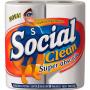 Papel toalha Social Clean 2 unidades