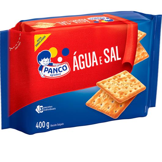 Biscoito Panco Água e Sal 400g - Imagem em destaque