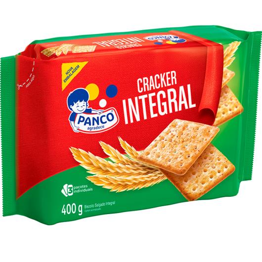 Biscoito cracker integral Panco 400g - Imagem em destaque