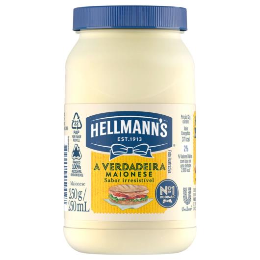 Maionese Hellmann's Tradicional 250g - Imagem em destaque