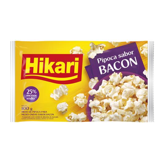 Milho para pipoca Hikari de microondas sabor bacon 100g - Imagem em destaque
