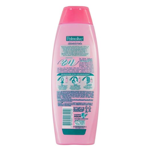 Shampoo Palmolive Naturals Ceramidas Force Frasco 350ml - Imagem em destaque