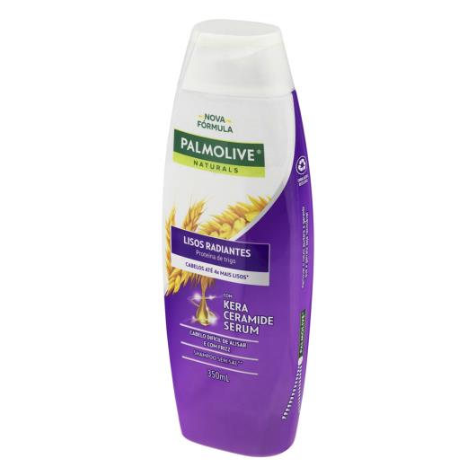 Shampoo Palmolive Naturals Lisos Radiantes Frasco 350ml - Imagem em destaque