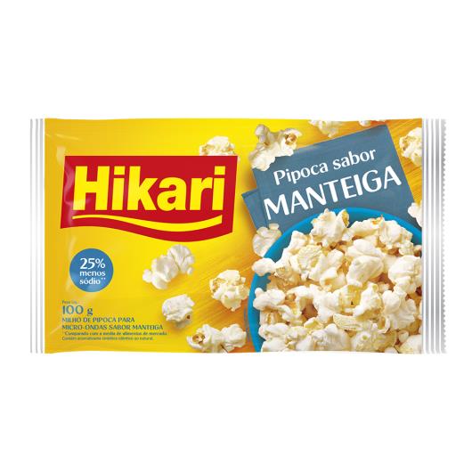 Milho para pipoca microondas com manteiga Hikari 100g - Imagem em destaque