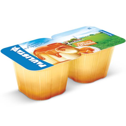 Flan Paulista sabor baunilha com caramelo 220g - Imagem em destaque