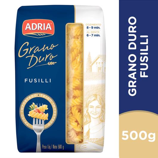 Macarrão Adria Grano Duro Fusilli 500g - Imagem em destaque