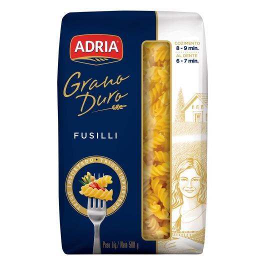 Macarrão Adria Grano Duro Fusilli 500g - Imagem em destaque