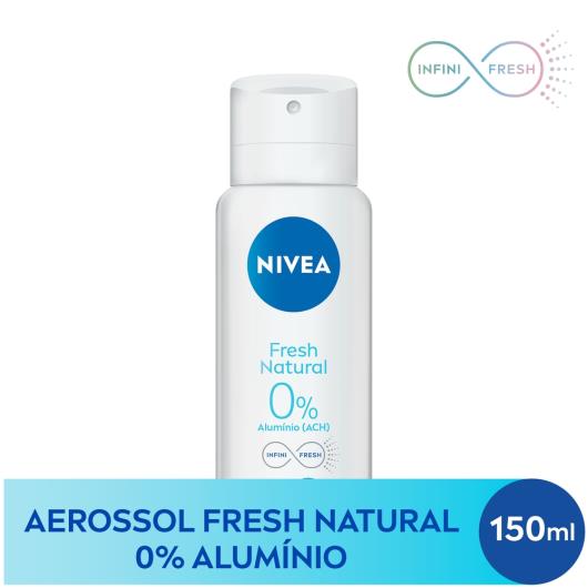 NIVEA Desodorante Aerosol Nivea Feminino Fresh Natural 150ml - Imagem em destaque