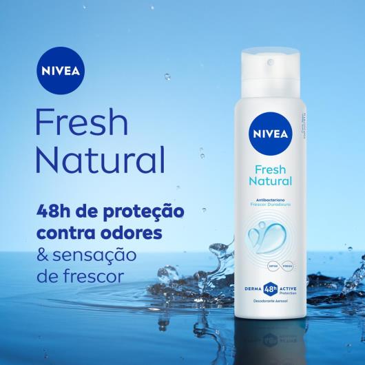 NIVEA Desodorante Aerosol Nivea Feminino Fresh Natural 150ml - Imagem em destaque