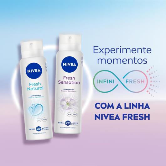 NIVEA Desodorante Aerosol Nivea Feminino Fresh Natural 150ml - Imagem em destaque