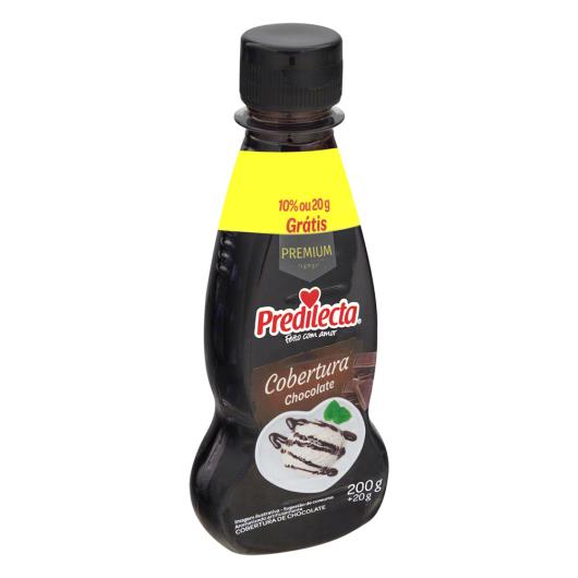Cobertura para Sorvete Chocolate Predilecta Premium Squeeze 220g Grátis 20g - Imagem em destaque